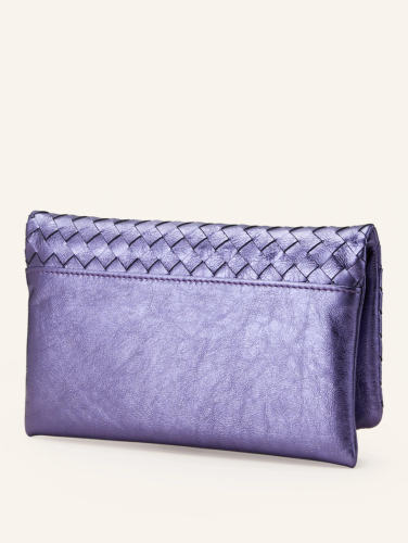 LISTOVÁ KABELKA ABRO MIMOSA WEAVING purple