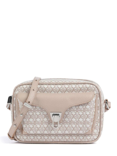 Coccinelle Beat Coat Mono crossbody – mul.blanc/rosette
