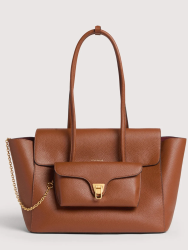 KABELKA COCCINELLE DOUBLE BEAT cognac