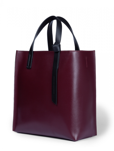 Roberta Gandolfi kabelka Arianna bordo/taupe