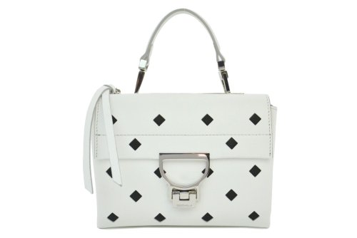 Coccinelle Arlettis Foro Rombo small - White