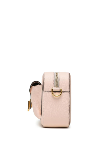 Coccinelle Beat Soft Ribb crossbody – creamy pink