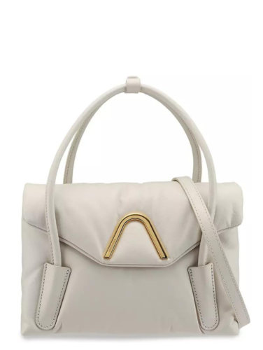 Coccinelle Chester Puffy Smooth – lambskin white