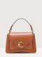 Coccinelle C‑Me Calf kabelka Small – cognac