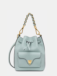 Coccinelle Beat Generation – mini vak kožený aquamarine