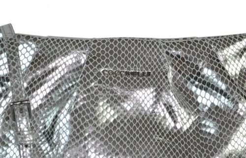 Coccinelle Ophelie Snake minikabelka - silver
