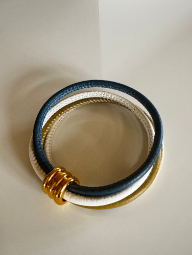 Coccinelle náromek Tubolar Bangle - deep blue