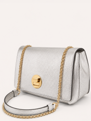 KABELKA COCCINELLE LIYA medium silver