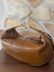 KABELKA RIPANI GERTRUDE croco cuoio