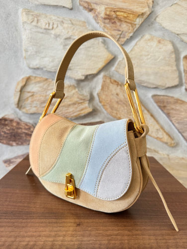 Coccinelle Magie Kaleidoscope Suede small - patch
