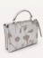 Coccinelle Arlettis Shadow Print crossbody kabelka – silver