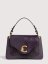 Coccinelle C-Me Calf kabelka Small – prune