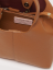 Coccinelle C-Easy kožená kabelka Small – cognac