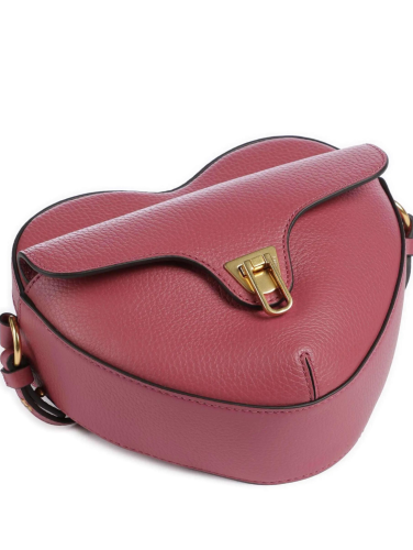 KABELKA COCCINELLE BEAT SOFT HEART rosewood