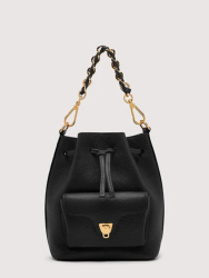 Coccinelle Beat Generation – mini vak kožený noir