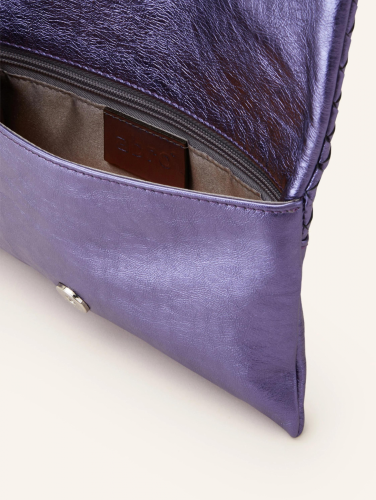 LISTOVÁ KABELKA ABRO MIMOSA WEAVING purple