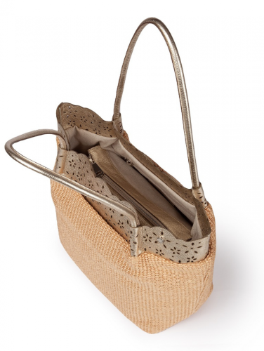 Roberta Gandolfi Diletta Shopper – metal