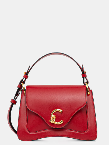 Coccinelle C‑Me Calf kabelka Small – scarlet