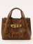 Roberta Gandolfi minibag Sveva – Python/Cuoio