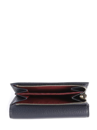 PENĚŽENKA COCCINELLE METALLIC SOFT midnight blue