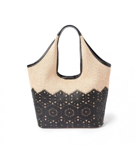 Roberta Gandolfi Giulia shopper – nero/naturale