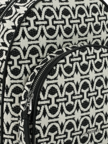 Coccinelle batoh Gleen Monogram – Multi Noir/Noir