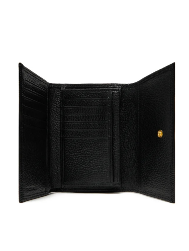 PENĚŽENKA COCCINELLE METALLIC LIZZARD noir