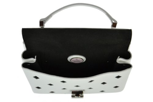 Coccinelle Arlettis Foro Rombo small - White