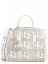 Coccinelle Concrete kabelka Medium – perforo white