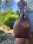 Coccinelle C-Easy kožená kabelka Small – cognac