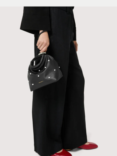 Coccinelle Pouch kabelka – Pearl Studs / Noir