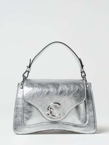 Coccinelle C-Me Calf kabelka Small – silver