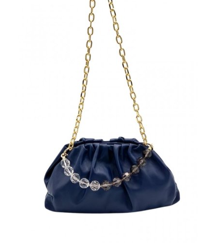 Roberta Gandolfi kabelka Elettra boule blue