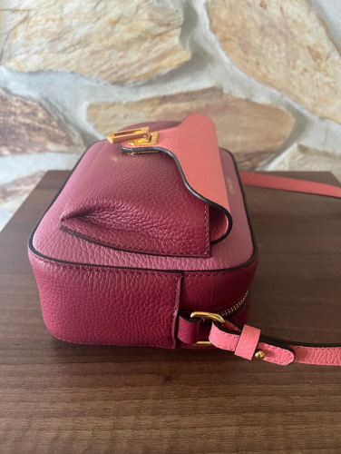 Coccinelle Beat Soft Tricolor crossbody – mul.pink