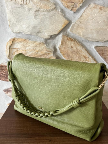 KABELKA ABRO HOBO POPPY olive