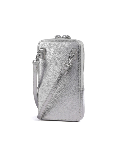 POUZDRO NA MOBIL COCCINELLE FLOR steel