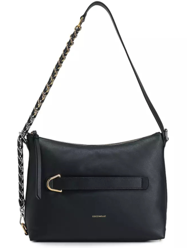 Coccinelle Gretel Puffy Smooth – medium / noir