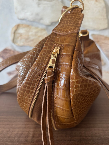 KABELKA RIPANI GERTRUDE croco cuoio
