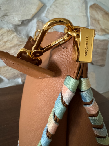 Coccinelle Snip Medium Infilature Degradé – cuir
