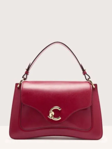 KABELKA COCCINELLE C-ME CALF COCKER sangria