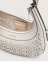 KABELKA COCCINELLE WHISPER COWHIDE PERFOREE blanco