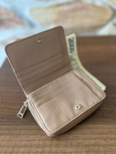 PEŇAŽENKA ABRO CALF ADRIA coconut ​