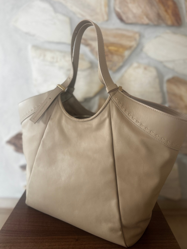 Roberta Gandolfi shopper Cecilia - beige