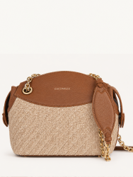 Coccinelle Colette Rafia kabelka – caramel / natural