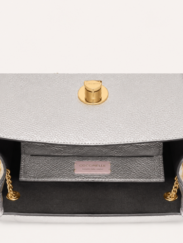 KABELKA COCCINELLE LIYA medium silver