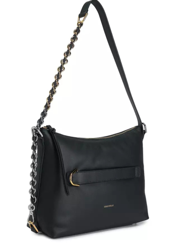 Coccinelle Gretel Puffy Smooth – medium / noir