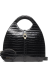 Coccinelle Cosima kabelka Medium Croco – noir