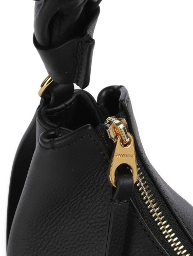 KABELKA COCCINELLE BOHEME GRANA DOUBLE noir/cuir
