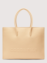 KABELKA COCCINELLE MYRTHA MAXI LOGO betulla