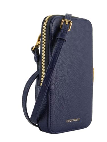 PÚZDRO NA MOBIL COCCINELLE FLOR royal blue